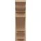 Ekena Millwork 8-in W x 26-in D x 26-in H Balboa Trad Rough Cedar Woodgrain TimberThane Outlooker, Primed Tan OUTUR080X26X26BOA04RCPR - alternate 3